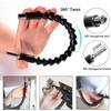 Tools Flexible Drill Bit Extension, Include 3pcs Rotatable Socket Adapter