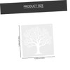 TEHAUX 12 Sheets Tree of Life Template DIY Wall Painting