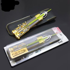 Octane Heirloom Prototype Knife, Metal Martial Arts Knife, Game Collection, Desk Room Decoration, 25cm，Large Size