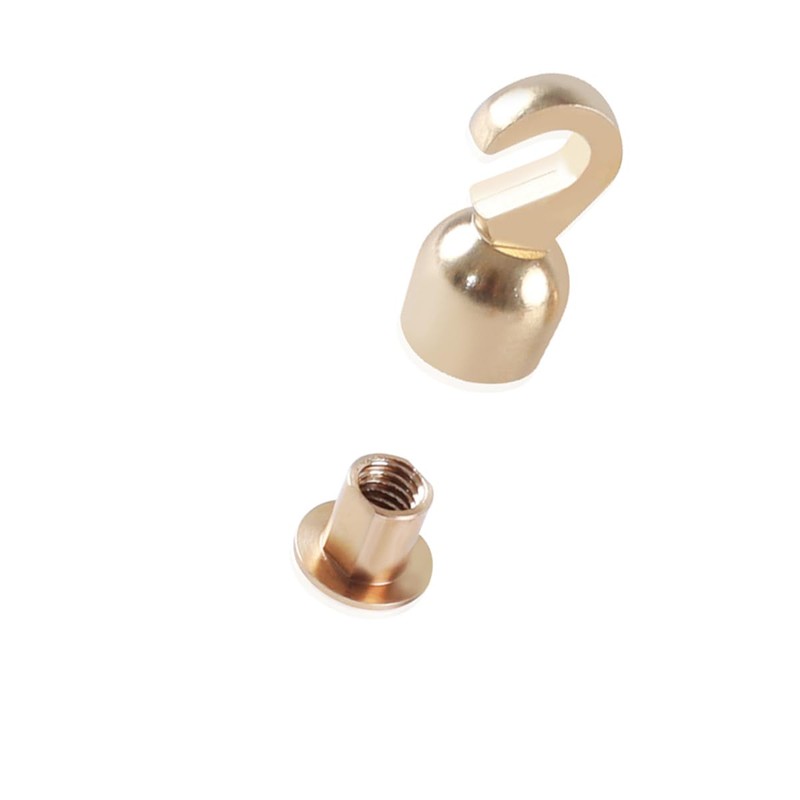 HQPARRTS for Grandfather Clock Weight Shell Hook and Nut Set