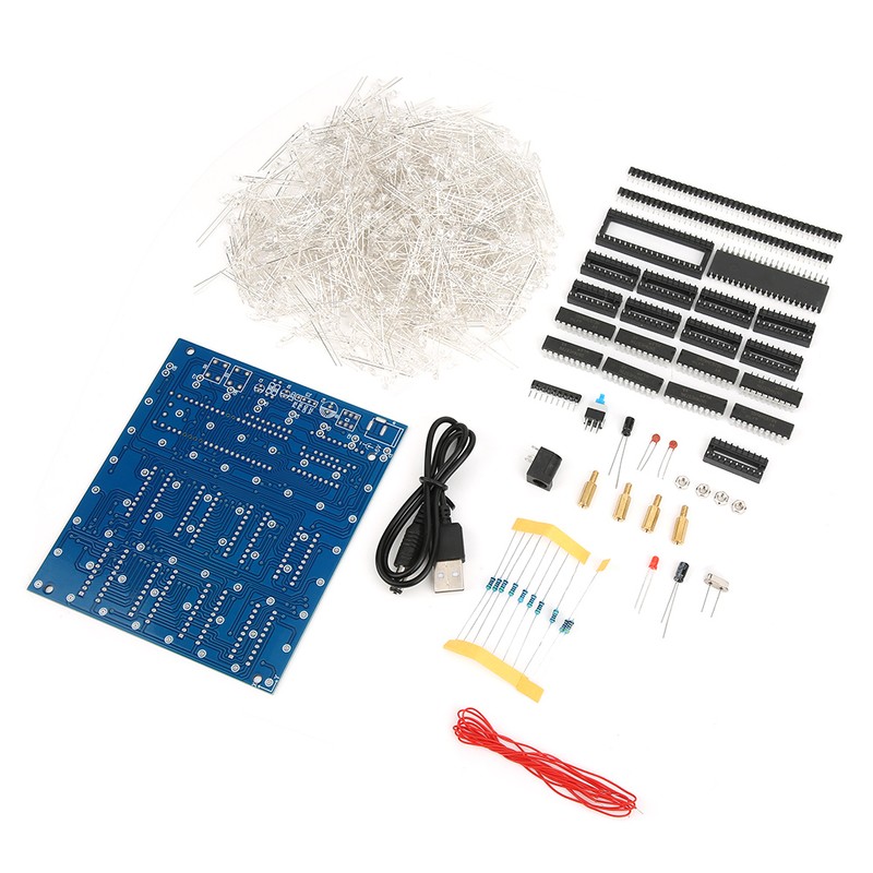 3D LED Light Squared Kit 8 x 8 x 8