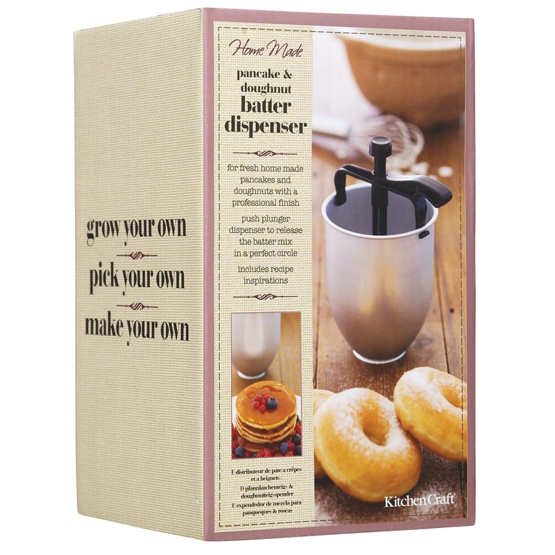 Home Made by KitchenCraft Pancake Dispenser Non Stick, Metal Kitchen