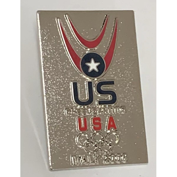 Aminco Speed Skating Team USA Olympic Pin Lapel Pin Italy