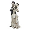 Love Never Dies Wedding Bride And Groom Skeleton Couple In