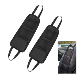 DUGEGAYL Car Storage Bag, 2 Pieces Universal Side Pockets for Car Seats, Car Organiser and Gadget, Accessories for Car Interior & Camping