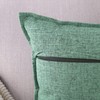 Madizz Set of 2 Linen Cushion Covers, Soft Decorative Cushion