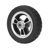 6in Wheelchair Wheel Light Sturdy Aluminum Alloy Hub Quiet Anti