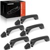 A-Premium Outside Exterior Door Handles Compatible with Hummer H3 2006