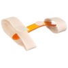 Berkemann Unisex Hammerzehen-korrekturbandage für die Nacht Zehenkappen, Mehrfarbig Beige Orange,