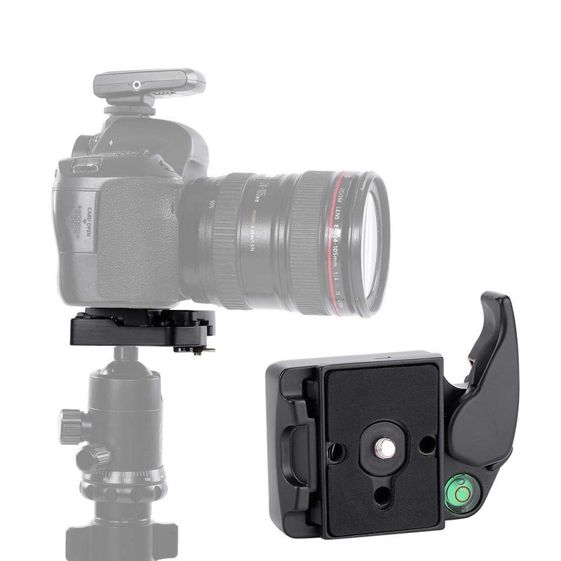 Manfrotto PL-2000 DSLR 323 Slide Plate Quick Release Adapter Camera