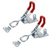 2 PCS Heavy Duty Toggle Clamp Latch 4002 Adjustable Latch