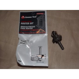 Amana 49504 Corner Rad 1/4" Radius 1/4" Shank Router Bit