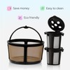 2 Reusable K Cups and Basket Coffee Filter for Keurig