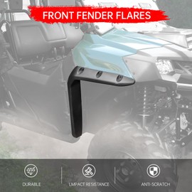 XATVXUTV Front Fender Flares for Honda Pioneer 700-2 700-4 14-21, Front Mud Guard Extension Mud Flaps for Honda Pioneer 700 2P 4P 2014-2021 Accessories, Replace #08P70-HL3-600