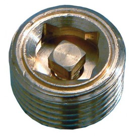 1/4" Brass Radiator Air Vent (Known as Radiator air Vent/Vent Valve/air Vent Valve/Radiator Vent Valve/Radiator Bleed Valve Also Available in 1/8 Inch, 1/4 Inch, 3/8 Inch, 1/2 Inch BSP)