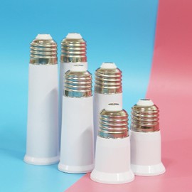 E27 to E27 Light Socket Extender for Light Bulb Extender Extension Socket 65mm 95mm 120mm E27 Lamp Extension Adapter E27 Lamp Holder Adapter Extension Electrical