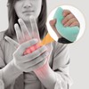 EXCEART Palm Grip Hand Contracture Cushion with Elastic Band Anti-Microbial