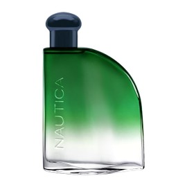 Nautica Color Green Eau de Toilette for Men, Woody Fougere Fragrance, Notes of Ginger, Geranium and Vetiver, 1.6oz