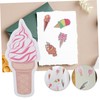 COHEALI 100Pcs Ice Stickers Scrapbooking and Notebook Decals Decorative Stickers