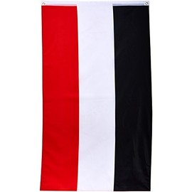 Flag Approx. 90 x 150 cm German Empire Black / White / Red