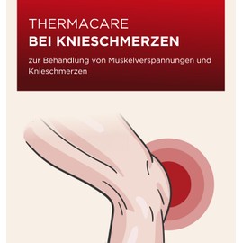 ThermaCare bei Knieschmerzen, 2 Stück, ThermaCare Knie-Pflaster gegen Osteoarthrose & Verspannungen, Originalware von Angelini Pharma Deutschland