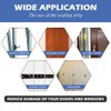 CloudBuyer Door Weather Stripping, Soundproof Insulation Seal Strip for Windows