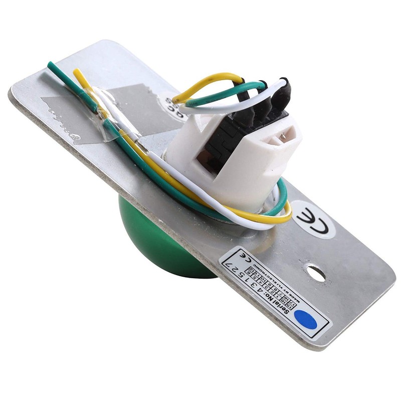 UHPPOTE Stainless Steel Panel Push to Exit Button for Door