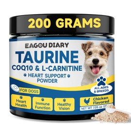 Taurine Powder for Dogs Taurine, Heart Cardiac Vision Energy Joint 200g