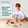 InputMakers Elektrobaukasten für Kinder mit Multimeter Digital, stromkreis bausatz kinder,