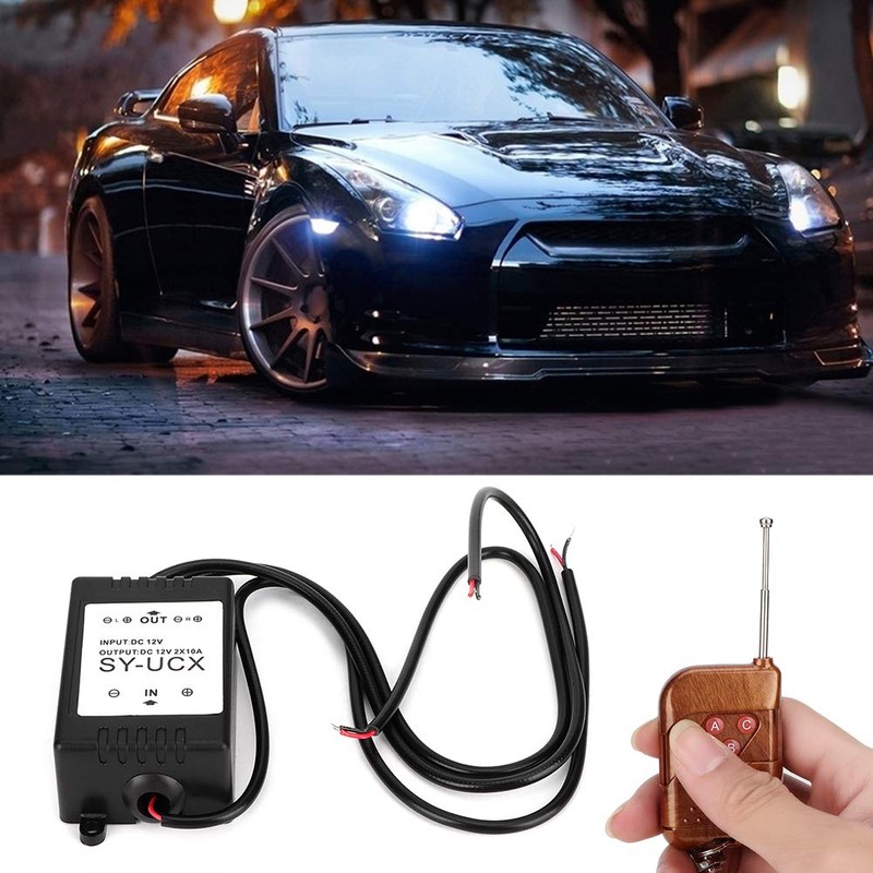 Módulo de control estroboscópico inalámbrico universal de 12 V y