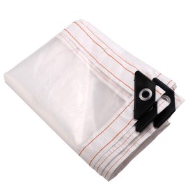 Transparent Rain Tarp Thickened PE Garden Plants Rain Shelter Cover for Courtyard Balcony