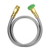 Stainless Steel Garden Hose Extender for Easy Maneuvering in Gardening