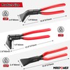 MAXPOWER Sheet Metal Bending Pliers, 3-piece Hand Seamers Sheet Metal