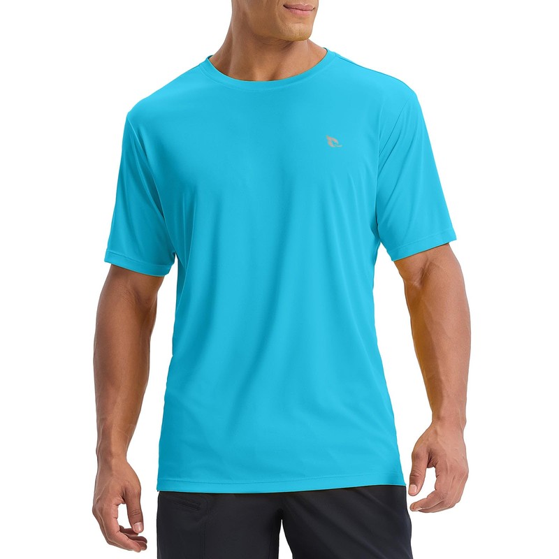 BALEAF Men's Running Hiking T Shirts UPF 50+ Quick-Dry Tops