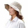 Mario Valentino Women's Hat, 100% Silk, Wide Brim, UV Protection,