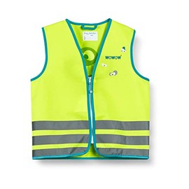 Wowow Unisex Kids Crazy Monster Reflective Vest, Yellow, S, yellow