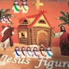150 Pcs Mini Jesus Figures Easter Jesus Loves You Christ