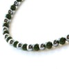Terahertz Green Northstone Necklace 6mm Green Hoctolite, Terahertz Ore, Northolite