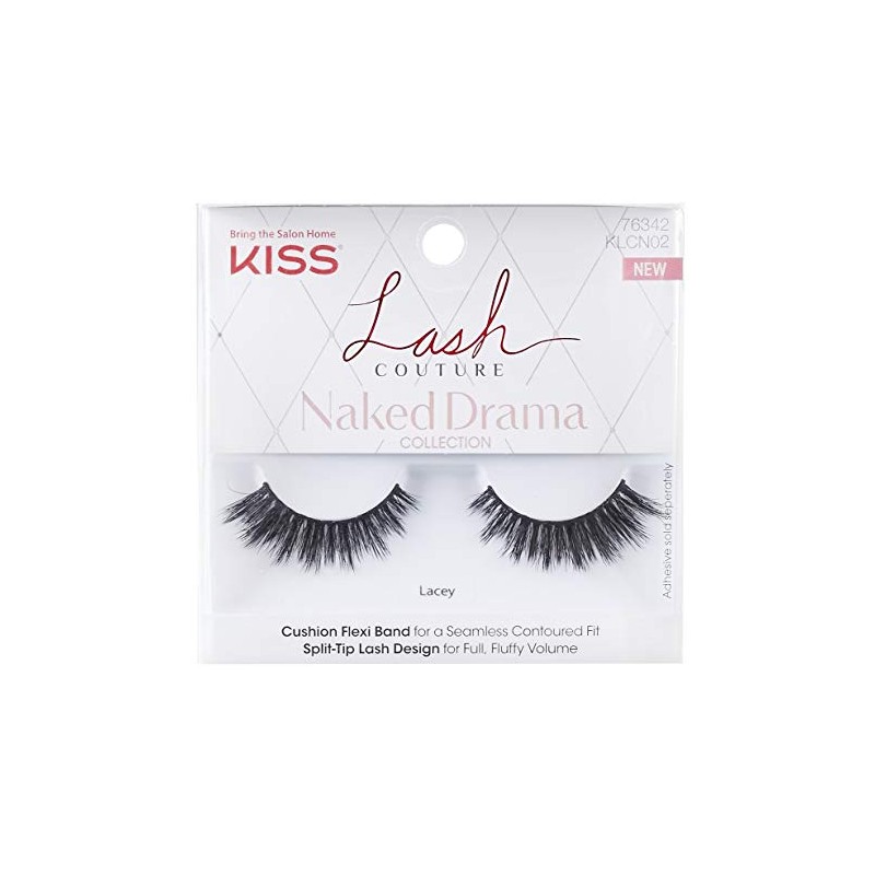 KISS Lash Couture Naked Drama Collection False Eyelashes with Cushion