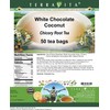 White Chocolate Coconut Chicory Root Tea (50 tea bags, ZIN:
