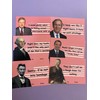 U.S. Presidents Funny Mini Valentine's Day Cards