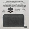 Women's Purse, Wild Leather, in 9 Colours Rfid Black Damen