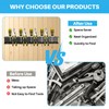 TSUMAZRURE Screwdriver Wall Rack, Screw Driver Holder and Screwdriver Rack,