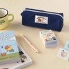 Monolike Pencil case, Happy and Lucky Block Pen Case, Indigo,