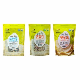 McCabe Organic Grain (3-Pack) (White Rice, Mixed Rice and Mixed Bean), USDA Certified Organic, CCOF Certified(California Certified Organic Farmers)