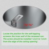 tebio 5" and 6" Recessed Can Light Conversion Kit 2-Pack,