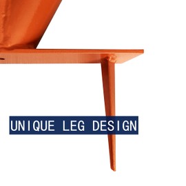 Hi-Flame Steel Parasol Holder with 2 Positions for Park, Patio, Beach