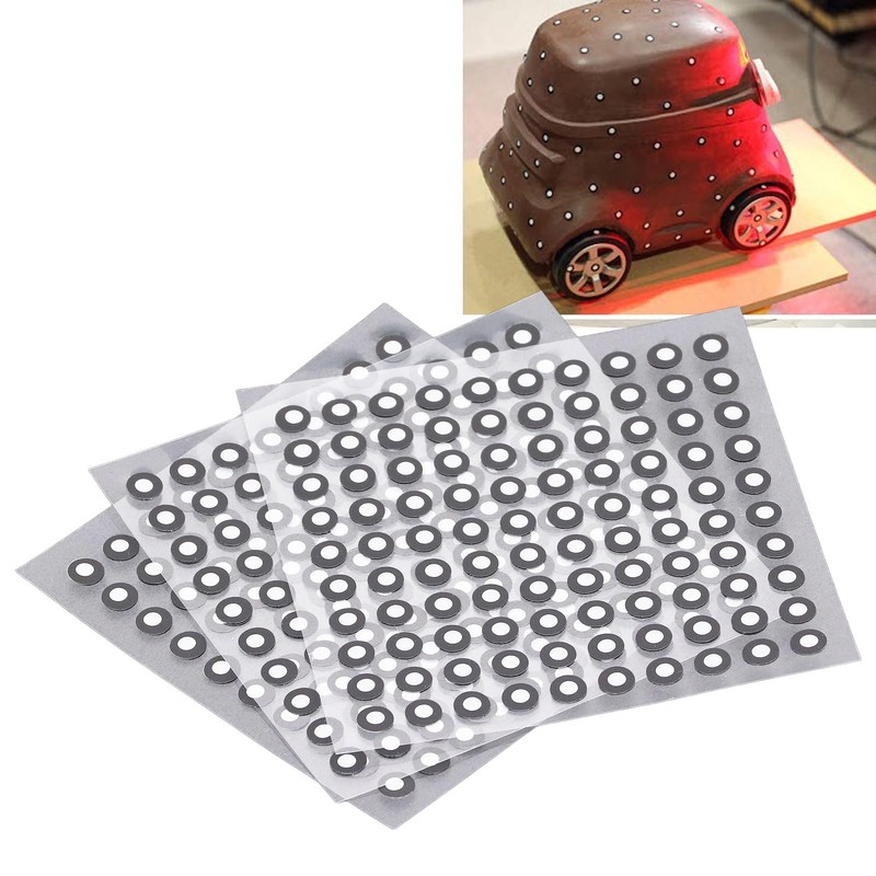 3 Sheets 300 Pieces Marker Points for Handheld 3D Scanner,