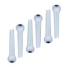 GT BRIDGE PINS-WH/BLK-SET/6 -BP6WH