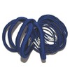 18 Thick And Thin Royal Blue Hair Elastics Bands Bobbles